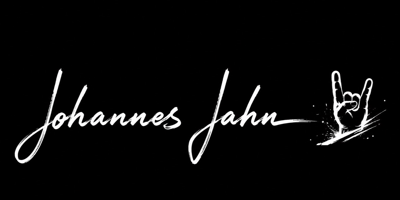 Johannes Jahn – Signatur mit Rock’n’Roll-Hand